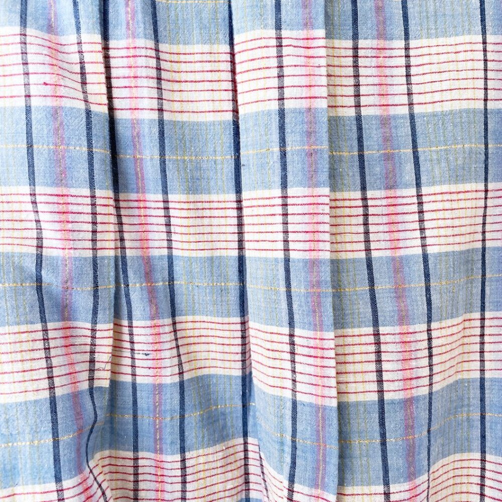 Think Positive Vintage Cotton Gauze Striped Pullover XS/S - Picture 12 of 16